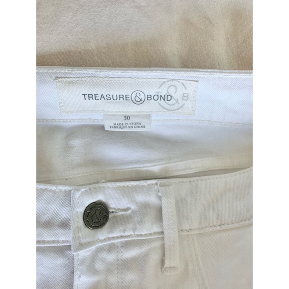 White high-rise skinny jeans - Picture 4 of 4